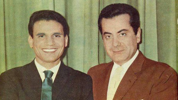 فريد الأطرش وعبد الحليم حافظ